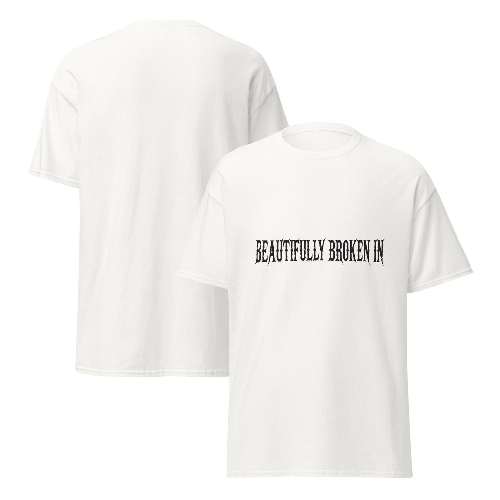 BEAUTIFULLY BROKEN IN. WHITE — The Quiet Dark Collection
