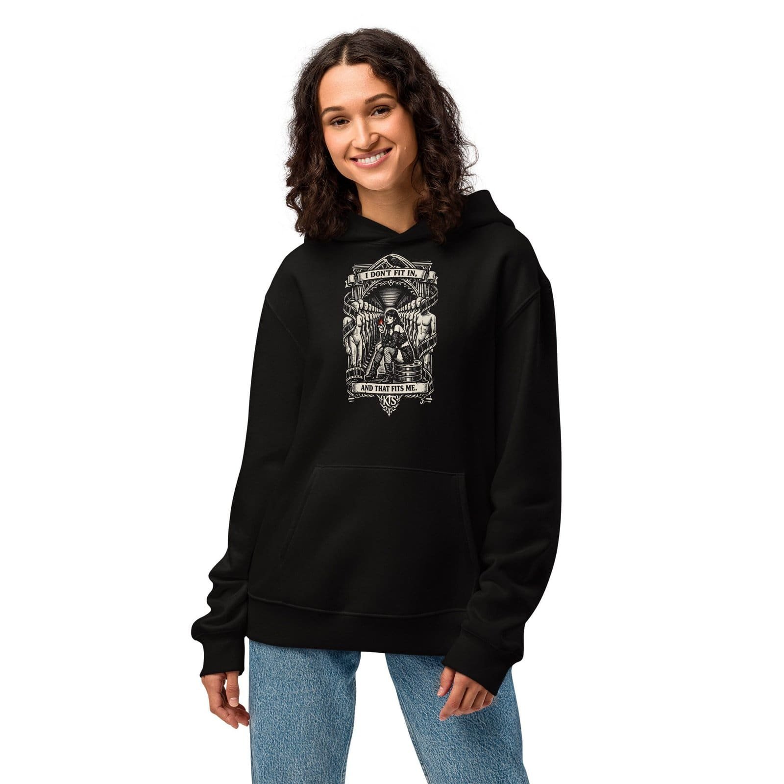 Dark Art Graphic Hoodie | That Fits Me | Knotted Tree Studios