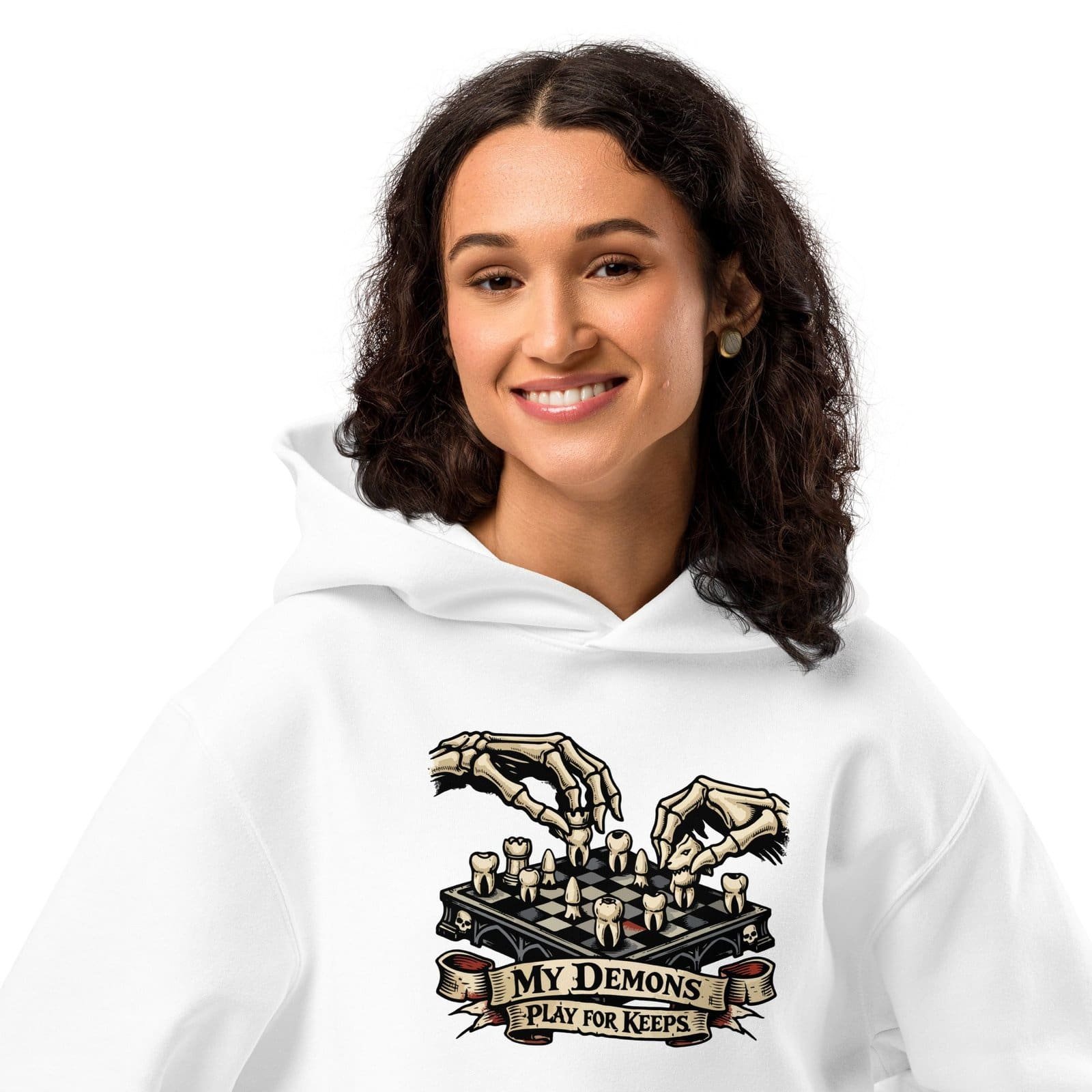 Dark Art Graphic Hoodie | Play For Keeps | Knotted Tree Studios