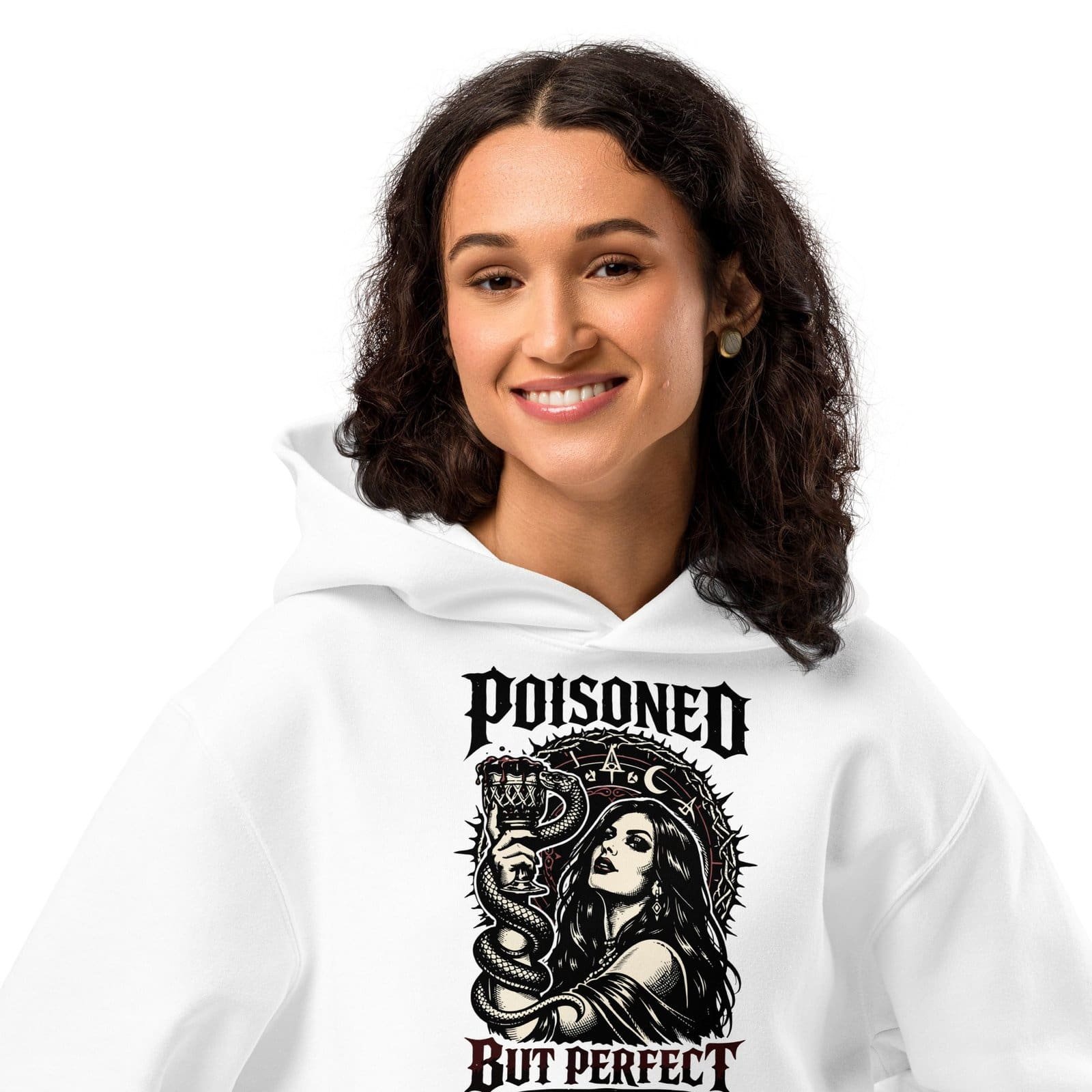 Dark Art Graphic Hoodie | Poisoned But Perfect | Knotted Tree Studios