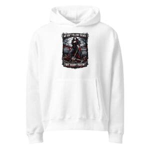Dark Art Graphic Hoodie | We Bury Trends | Knotted Tree Studios