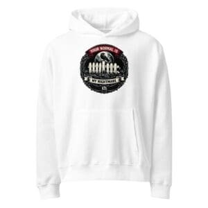 Dark Art Graphic Hoodie | Your Normal Is My Nightmare | Knotted Tree Studios