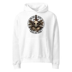 Dark Art Graphic Hoodie | Ink and Iron | Knotted Tree Studios