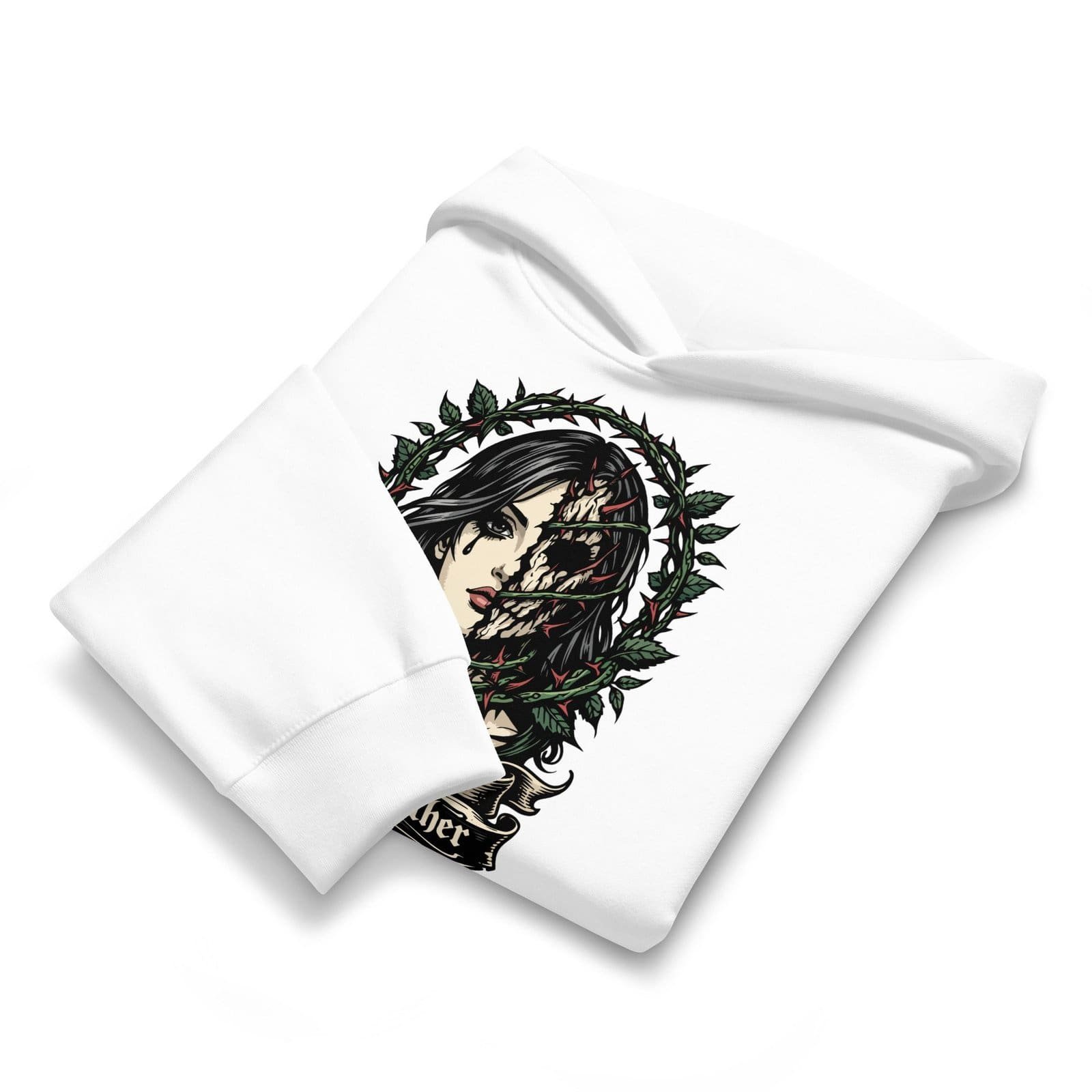 Dark Art Graphic Hoodie | Nature Is Cruel | Knotted Tree Studios