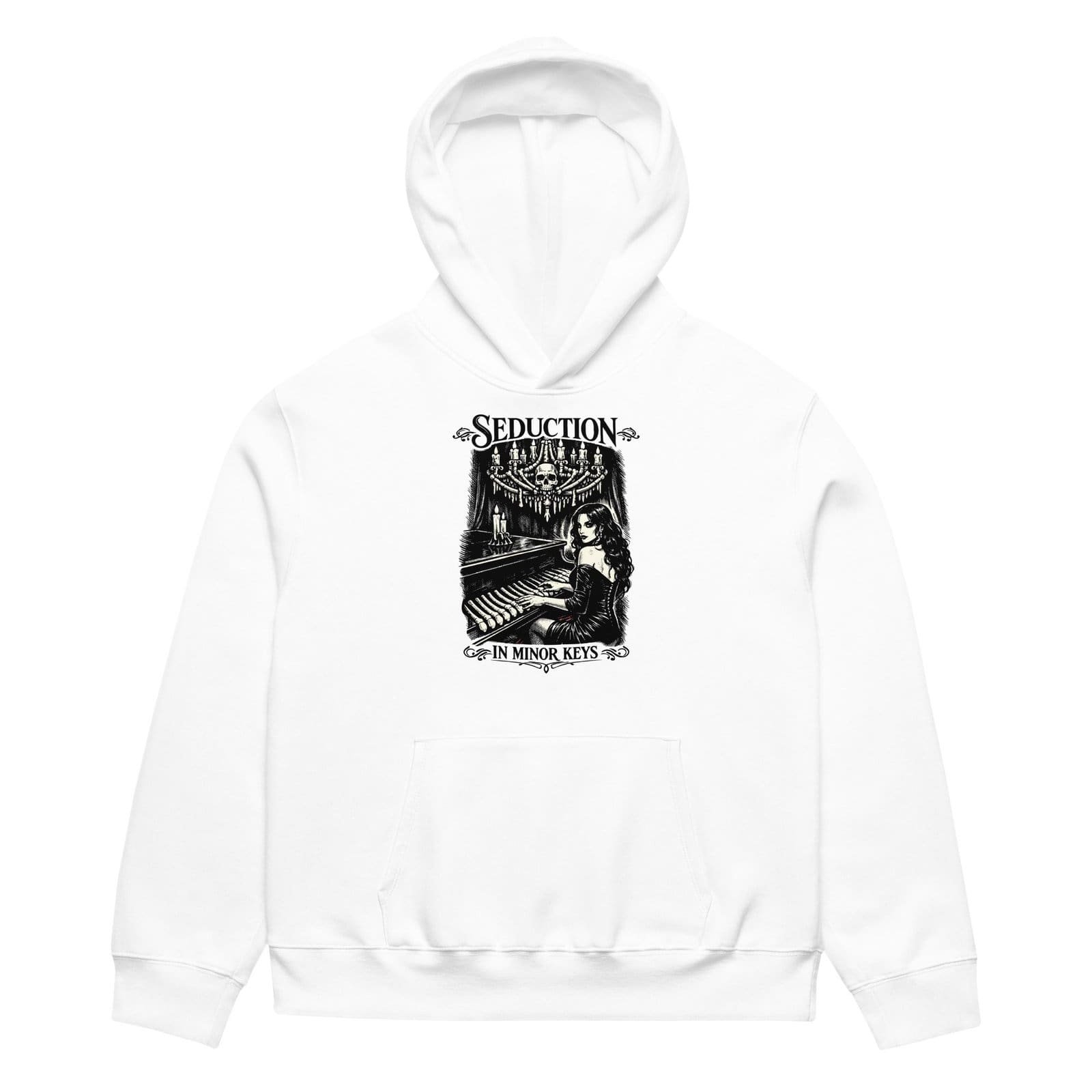 Dark Art Graphic Hoodie | Seduction In Minor Keys | Knotted Tree Studios