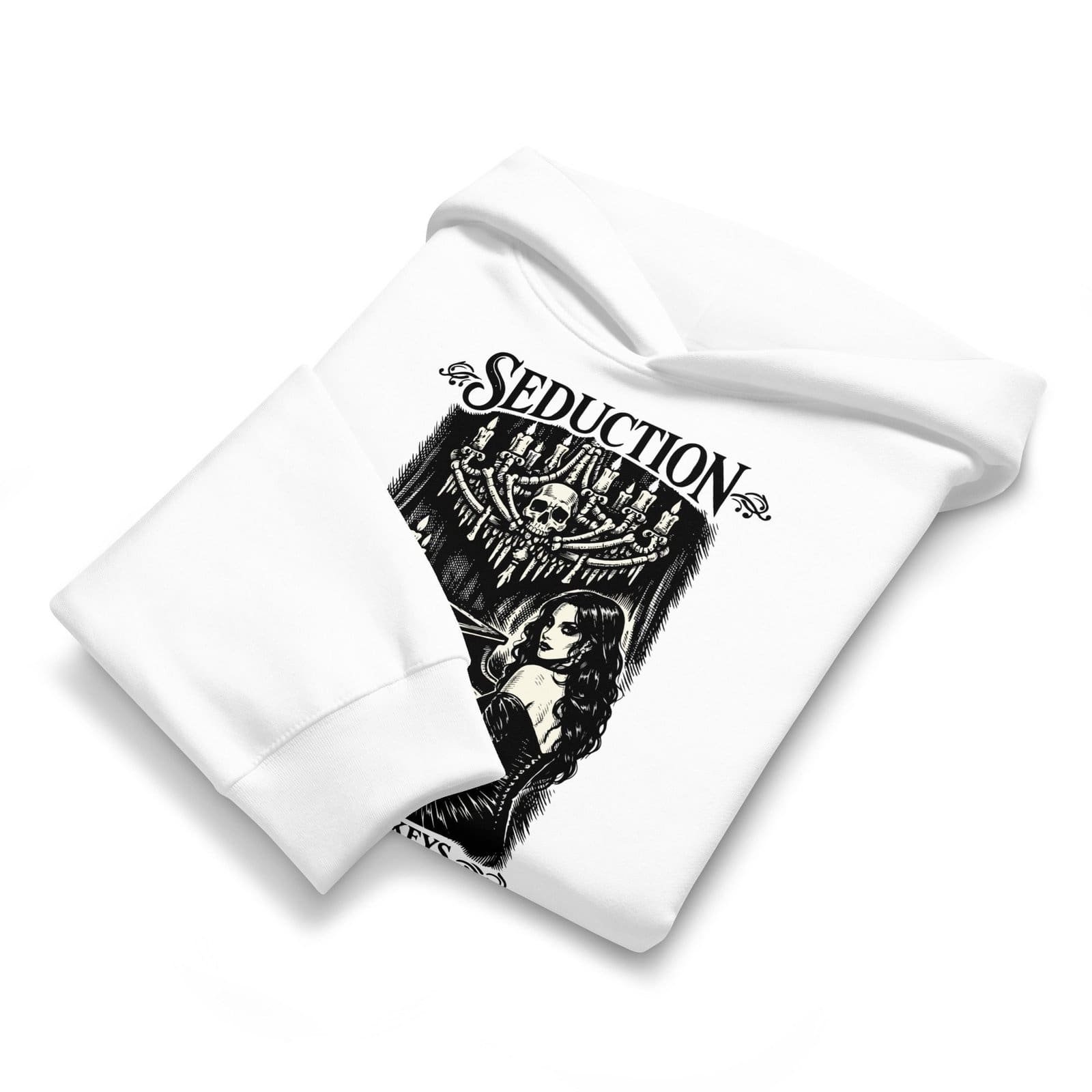 Dark Art Graphic Hoodie | Seduction In Minor Keys | Knotted Tree Studios