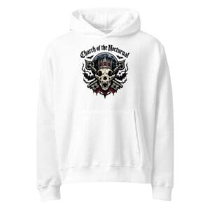 Dark Art Graphic Hoodie | Church of the Nocturnal | Knotted Tree Studios