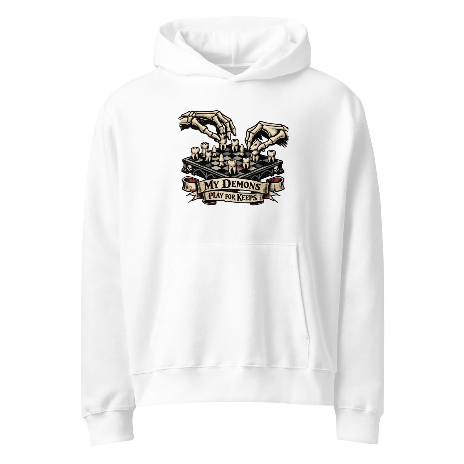Dark Art Graphic Hoodie | Play For Keeps | Knotted Tree Studios
