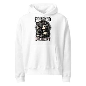 Dark Art Graphic Hoodie | Poisoned But Perfect | Knotted Tree Studios