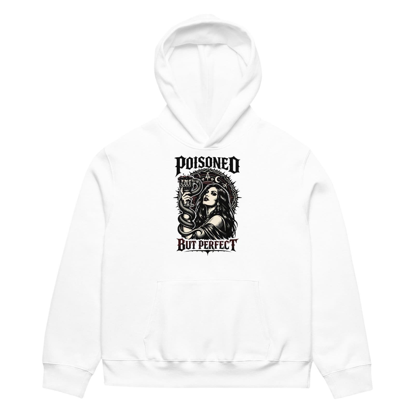Dark Art Graphic Hoodie | Poisoned But Perfect | Knotted Tree Studios