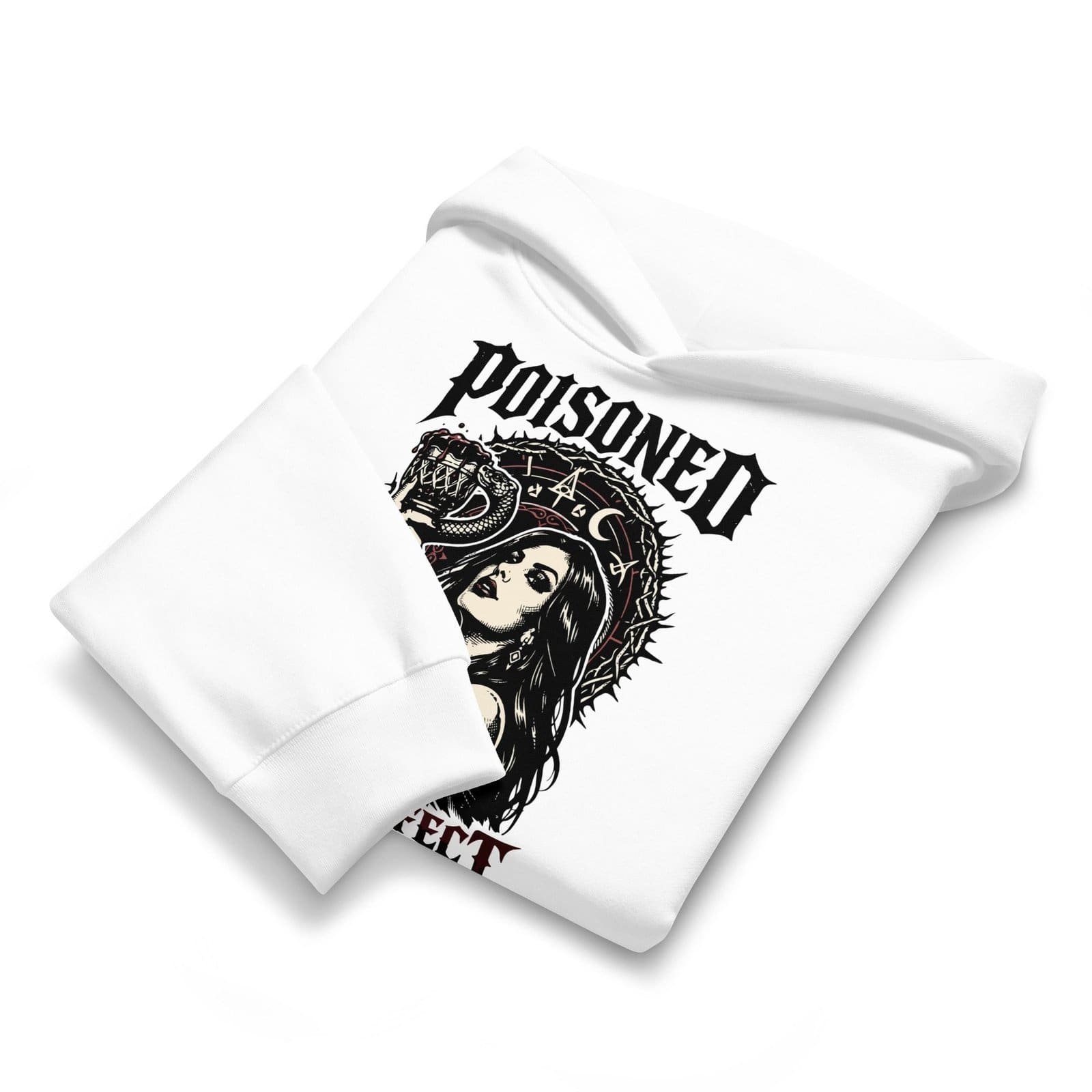 Dark Art Graphic Hoodie | Poisoned But Perfect | Knotted Tree Studios