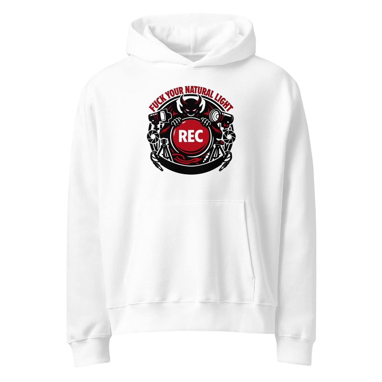 Dark Art Graphic Hoodie | Fuck Your Natural Light | Knotted Tree Studios