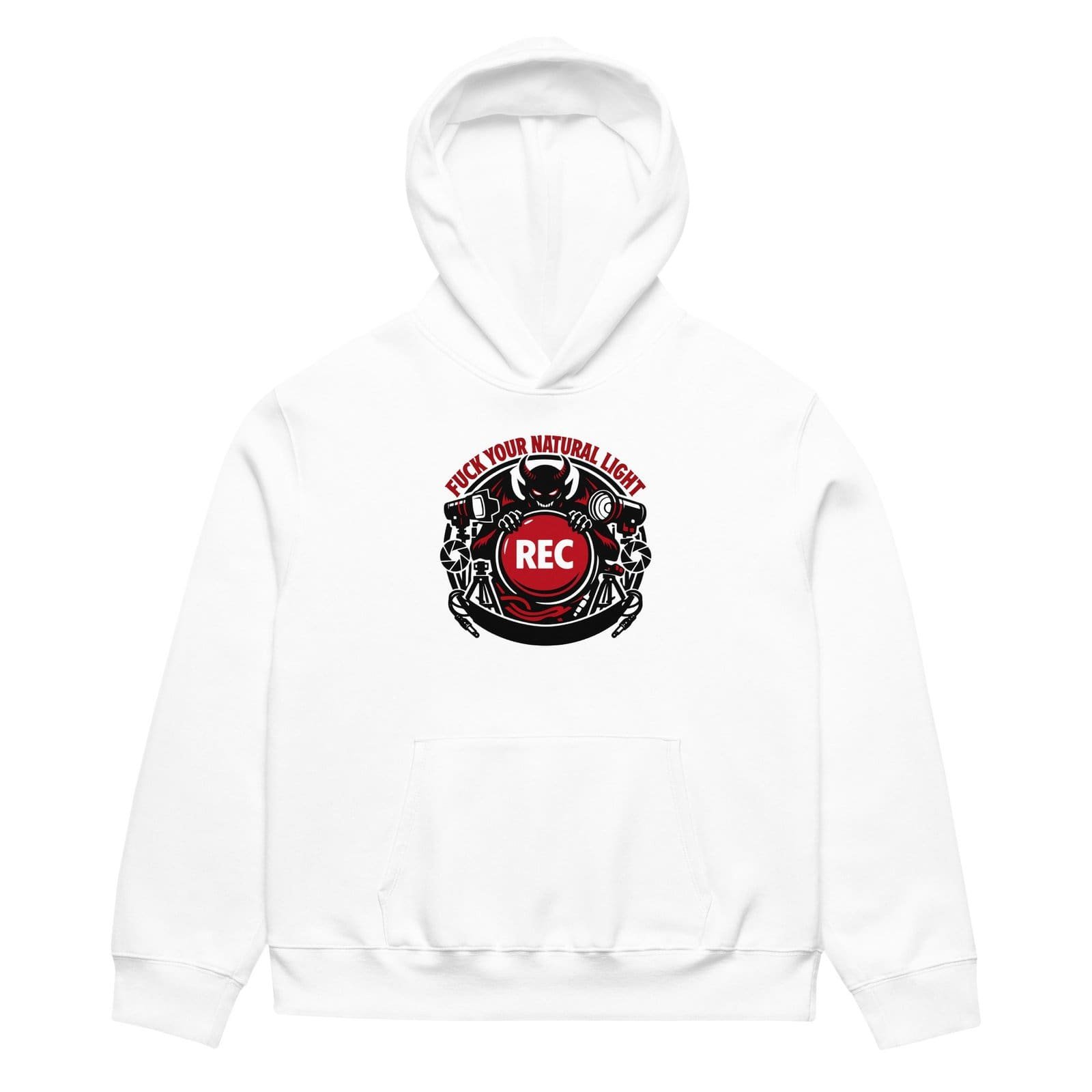 Dark Art Graphic Hoodie | Fuck Your Natural Light | Knotted Tree Studios