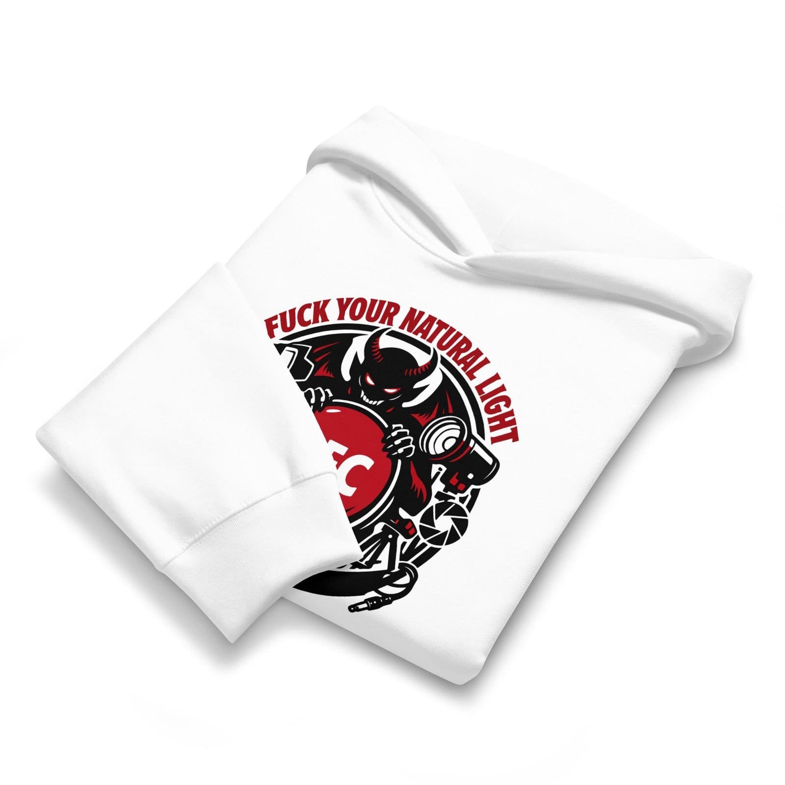 Dark Art Graphic Hoodie | Fuck Your Natural Light | Knotted Tree Studios