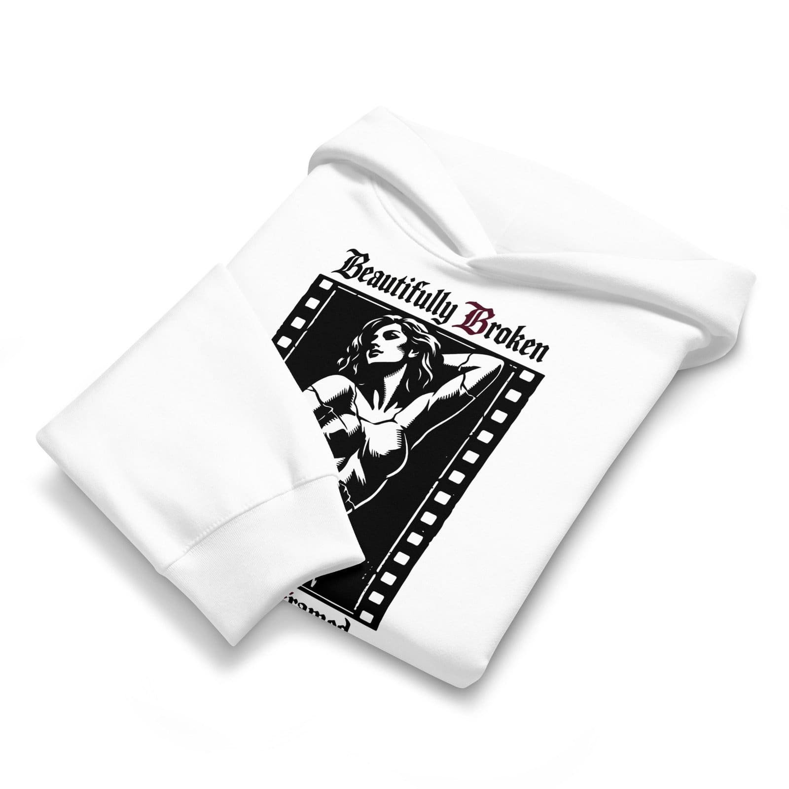 Dark Art Graphic Hoodie | Beautifully Broken | Knotted Tree Studios