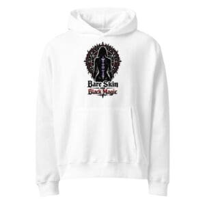 Dark Art Graphic Hoodie | Bare Skin & Black Magic | Knotted Tree Studios