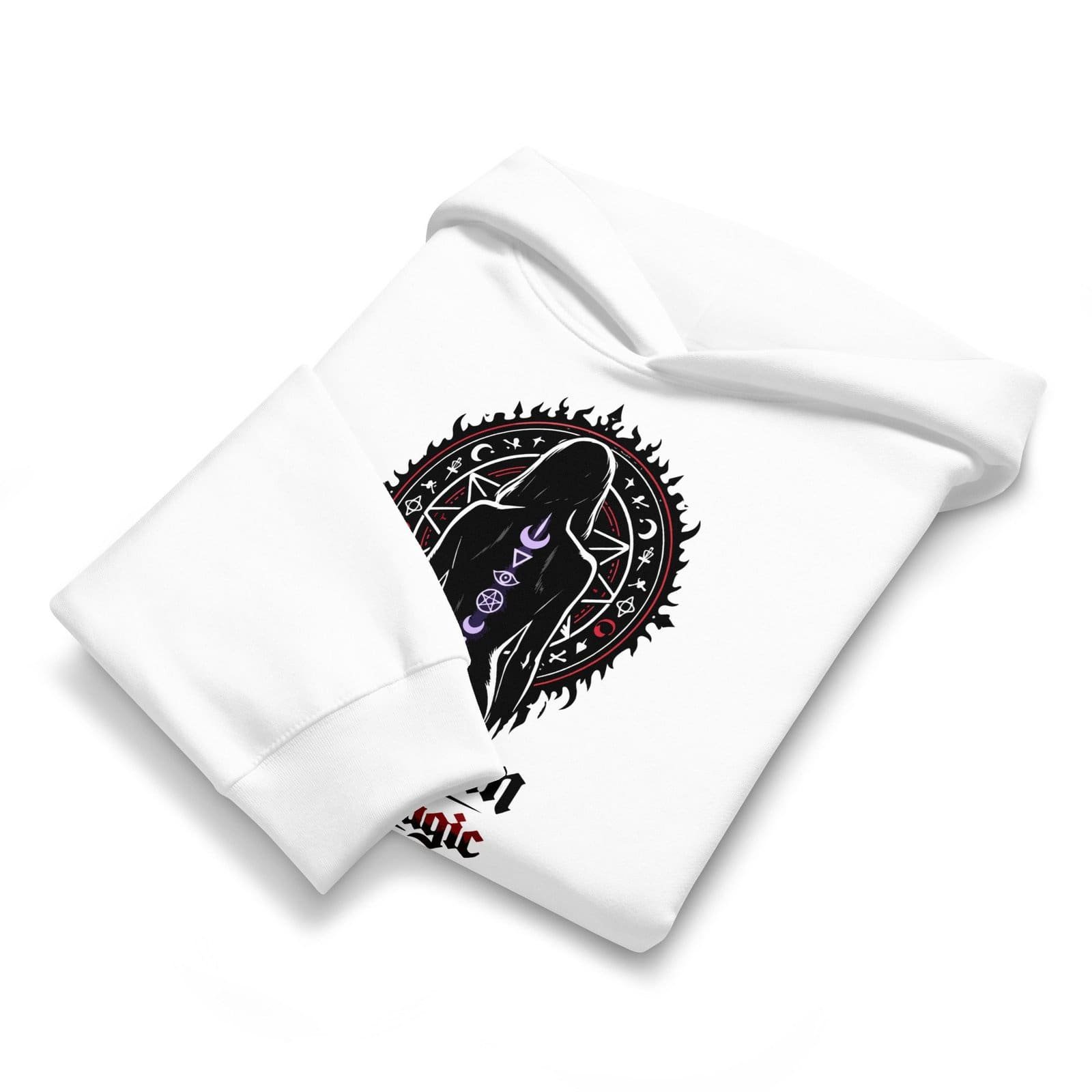 Dark Art Graphic Hoodie | Bare Skin & Black Magic | Knotted Tree Studios