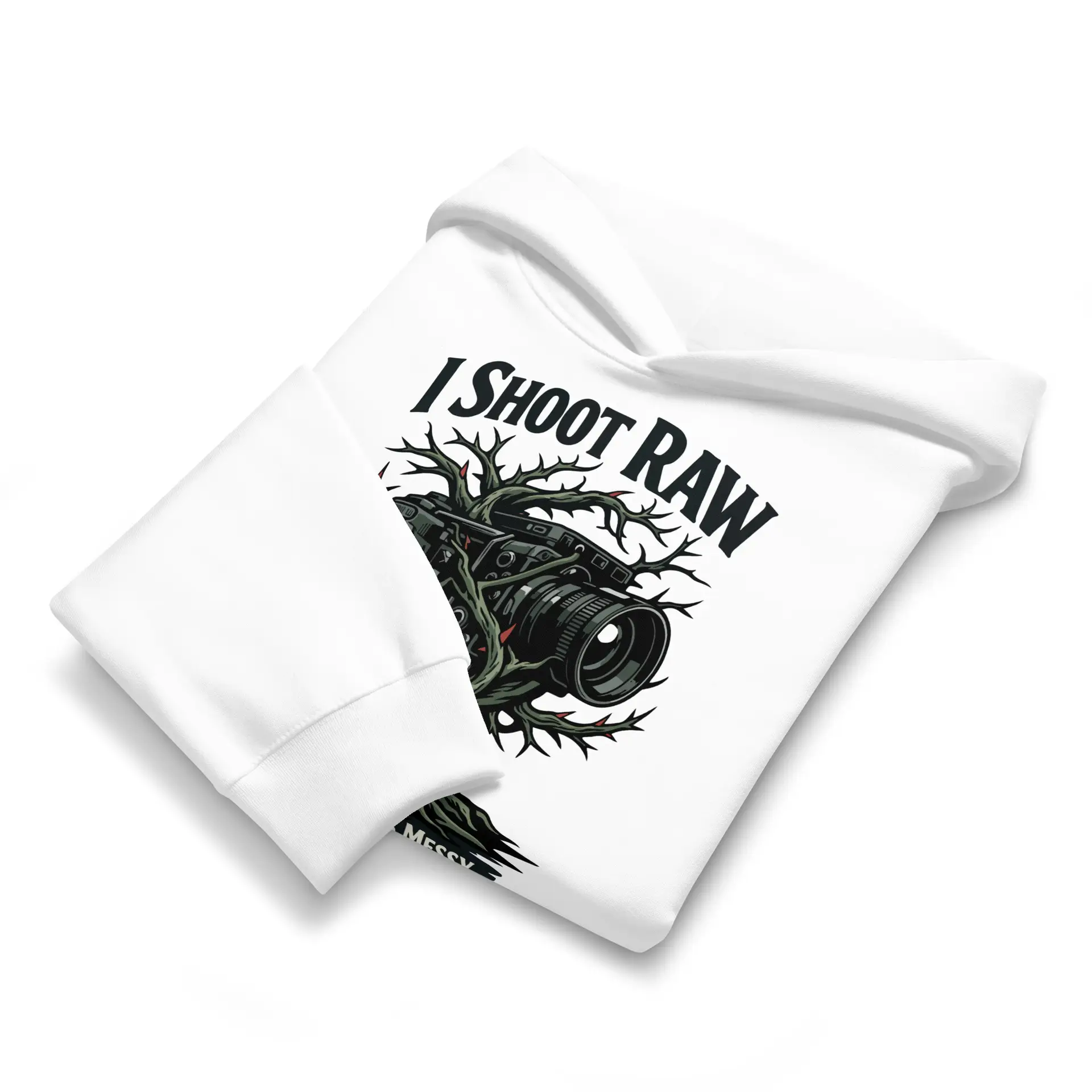 Dark Art Graphic Hoodie | I Shoot Raw | Knotted Tree Studios
