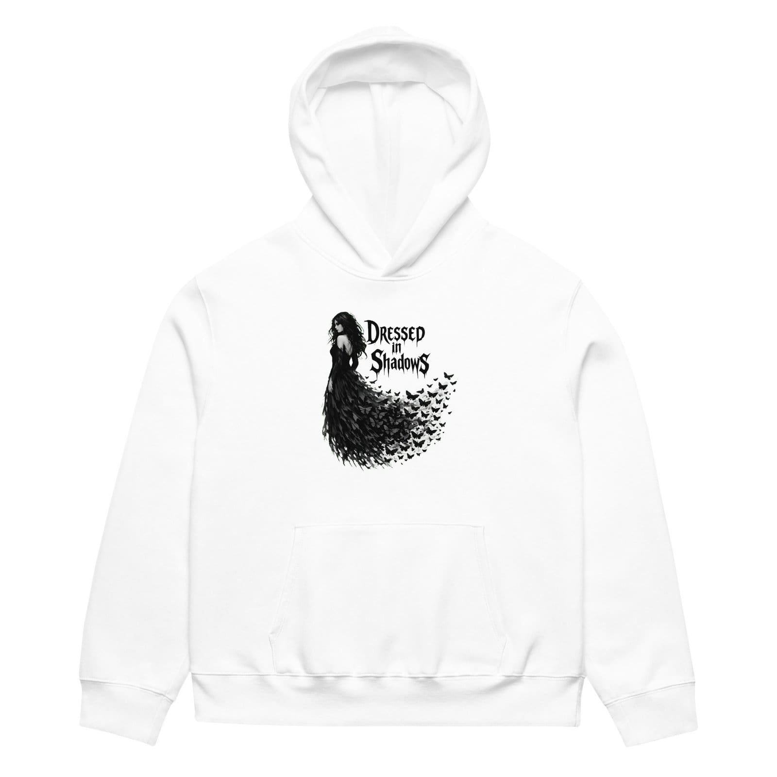 Dark Art Graphic Hoodie | Dressed In Shadows | Knotted Tree Studios