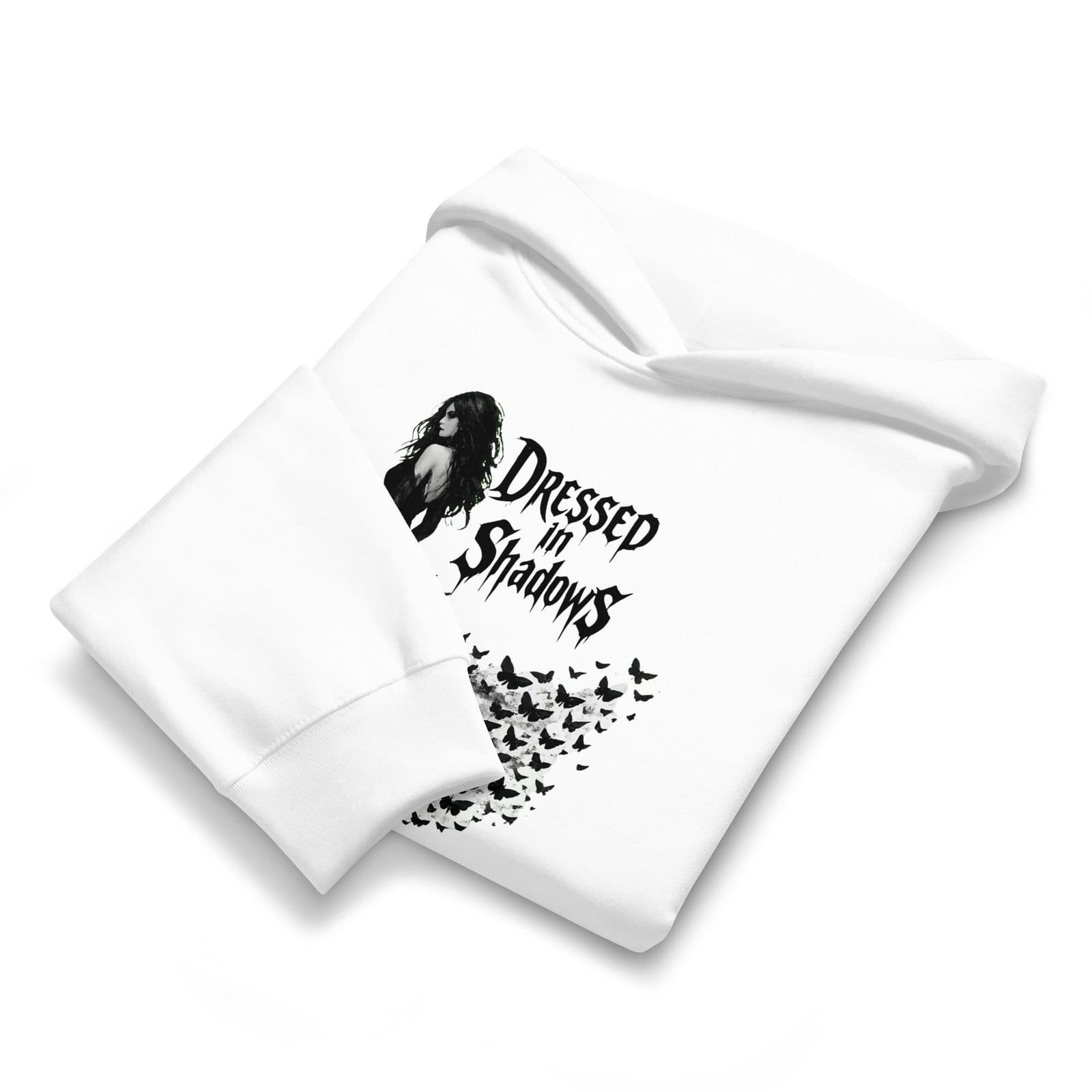 Dark Art Graphic Hoodie | Dressed In Shadows | Knotted Tree Studios