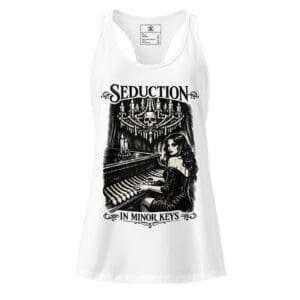 Women’s Dark Art Tank Top | Seduction In Minor Keys | Knotted Tree Studios