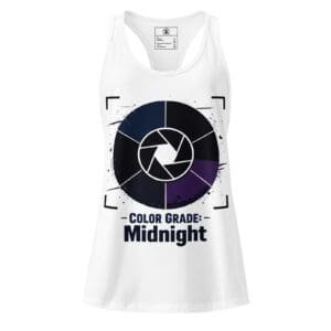 Women’s Dark Art Tank Top | Color Grade Midnight | Knotted Tree Studios